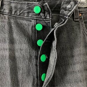 Levi’s 93 501 men’s jeans, gray, Size 38x30